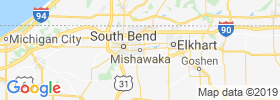 Mishawaka map